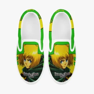 Attack On Titan Armin Arlert Kids Slipons Anime Shoes