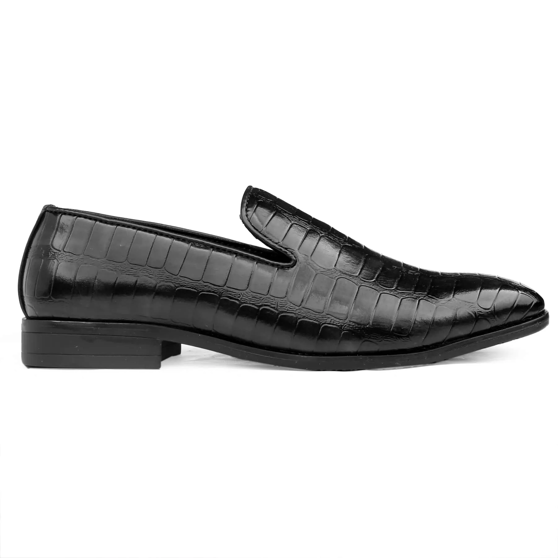 Bacca Bucci NAPLES Party Textured Loafers | Wedding Dress Formal Slip-on Shoes