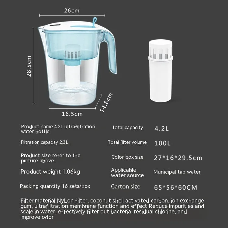 Cartridge For Water Filter Pitcher Household