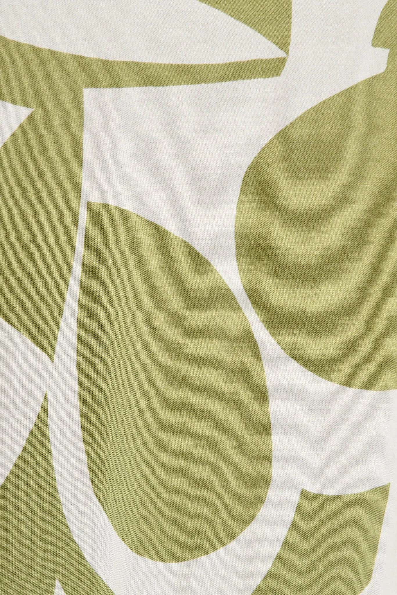 Clairie Maxi Dress In Olive And Cream Geometric Print