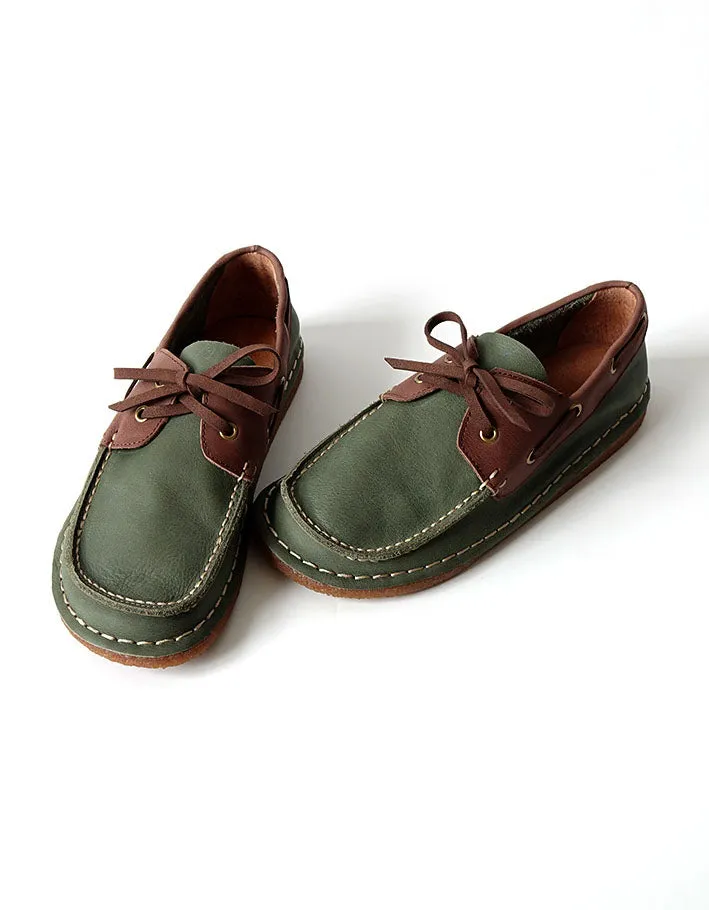 Comfortable Lace-up Casual Loafers