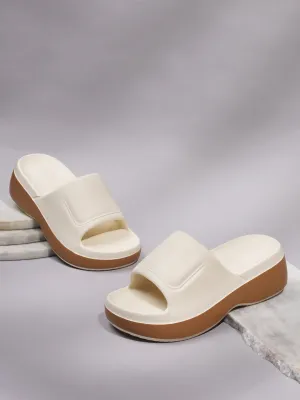 Cream Mocha PU Slip-On Flats (TC-RS3690-CRMMOC)