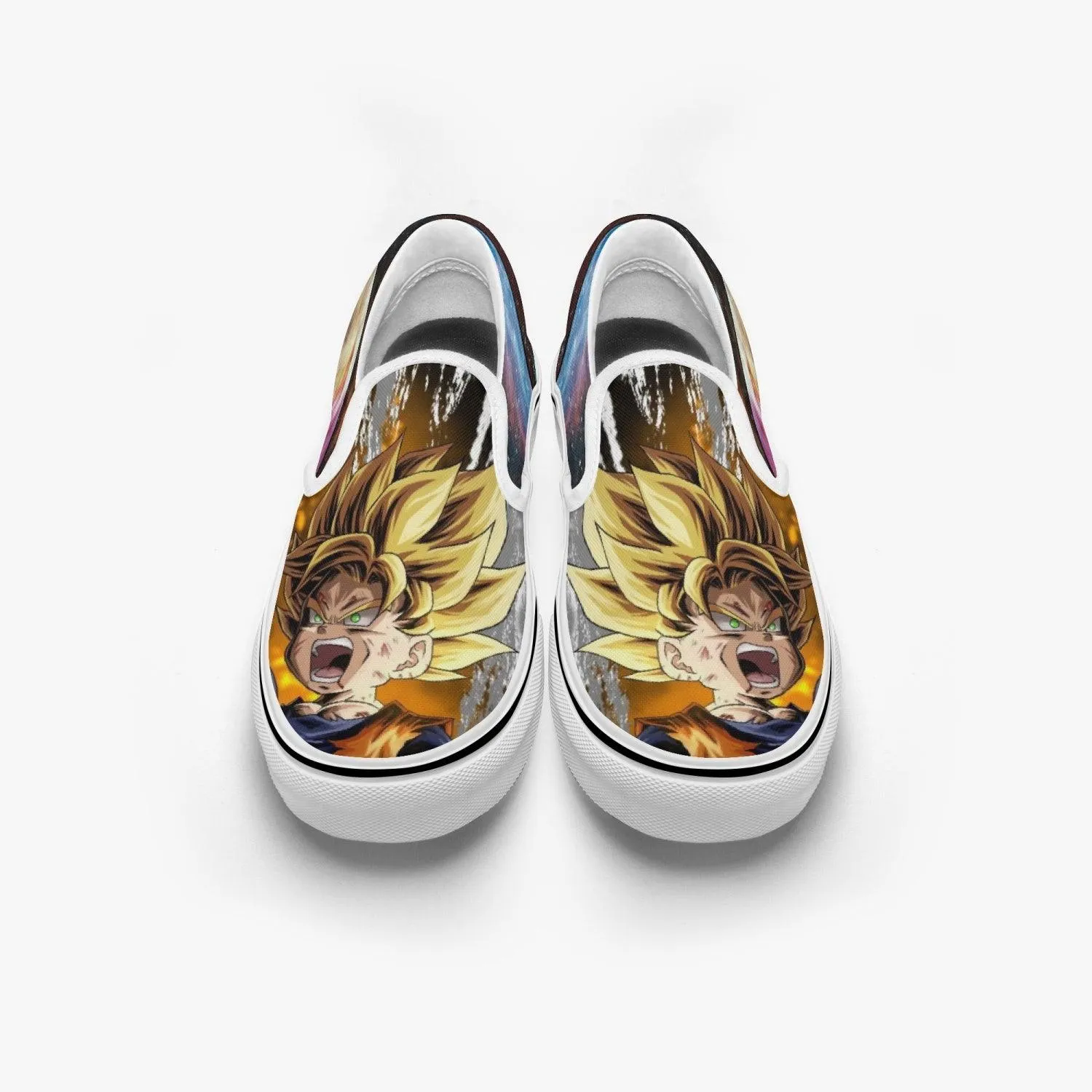 Dragon Ball Z Goten Slip Ons Anime Shoes