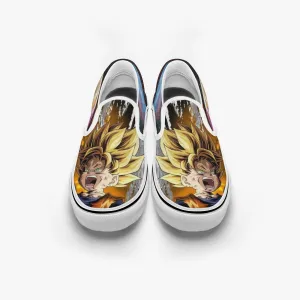 Dragon Ball Z Goten Slip Ons Anime Shoes