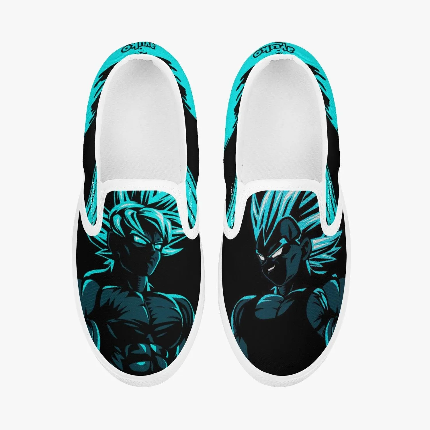 Dragonball Z Goku and Vegeta Kids Slipons Anime Shoes