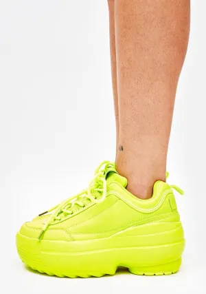 Electric Rec League Platform Sneakers