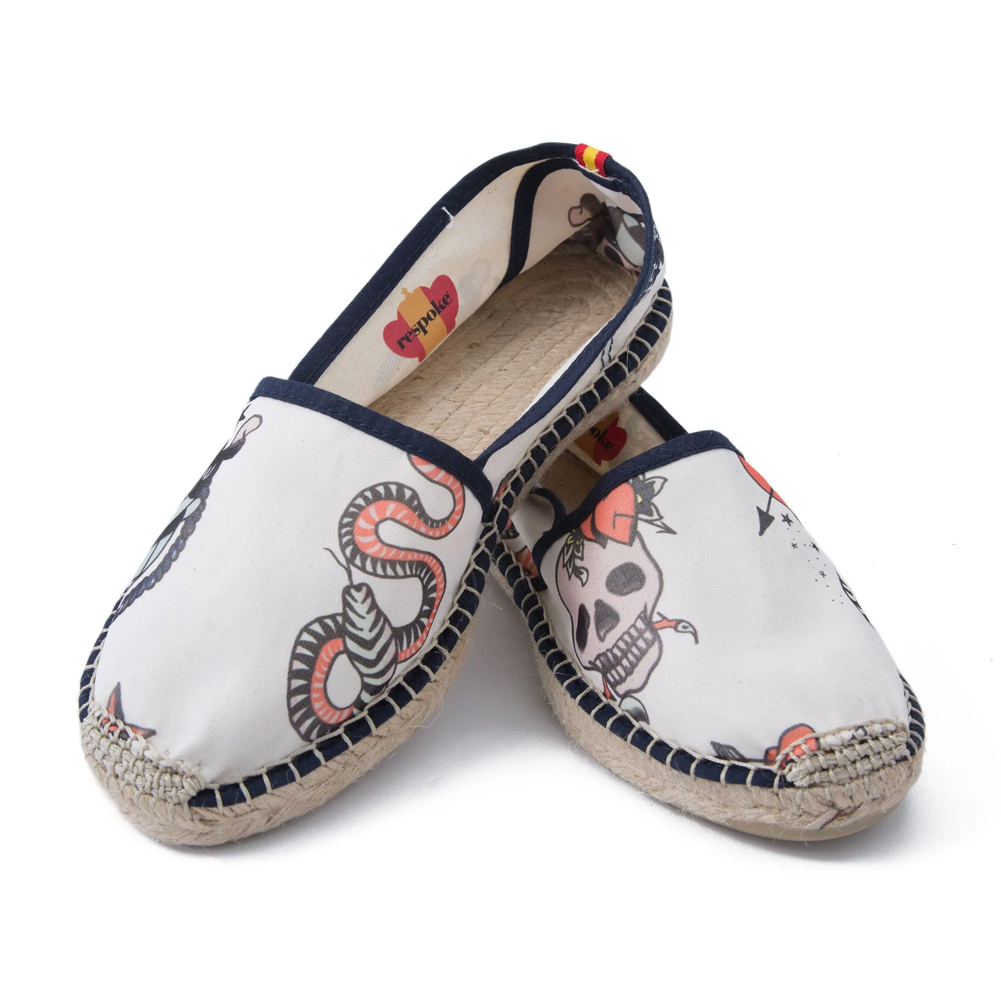 FERNANDA Cream Classic Espadrilles