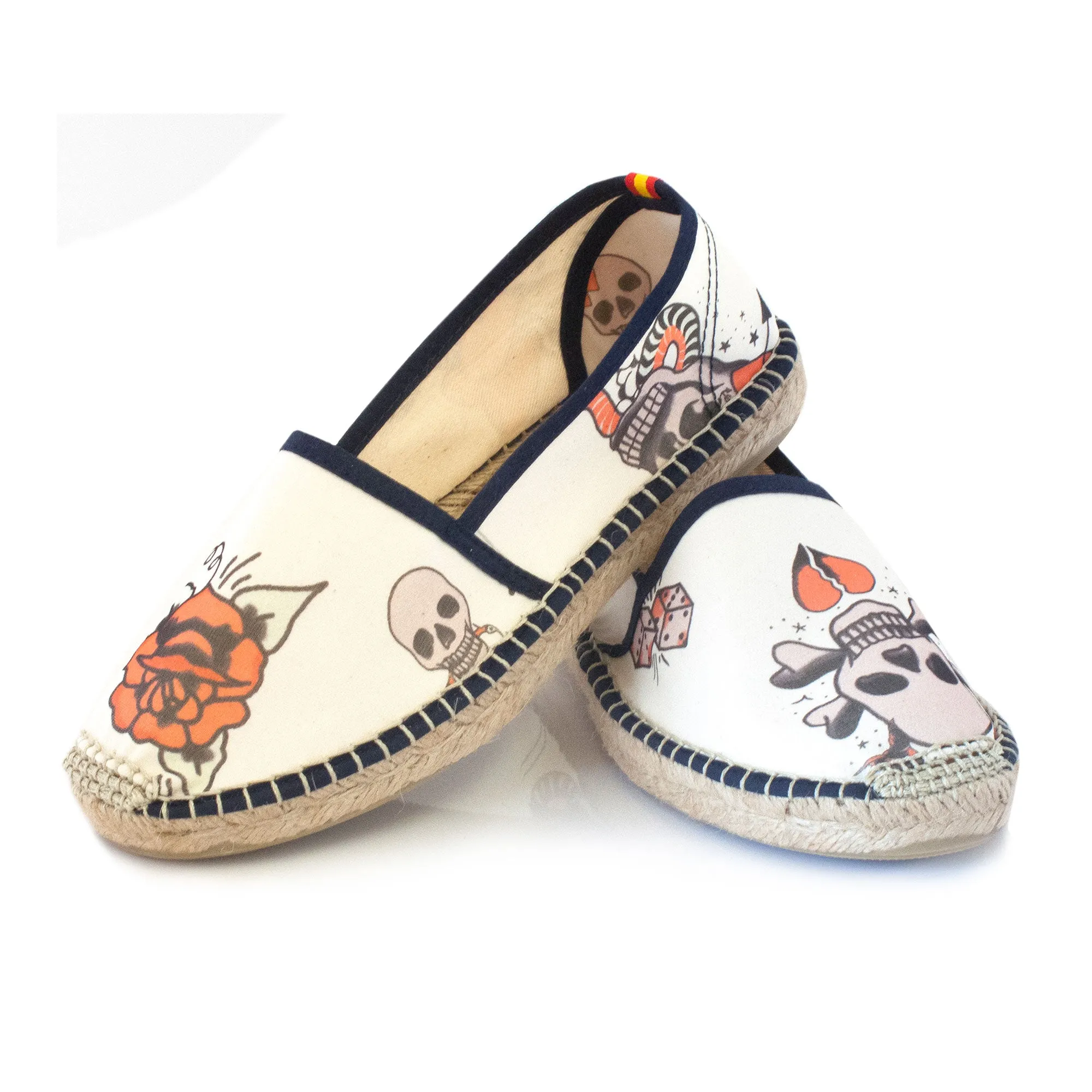 FERNANDA Cream Classic Espadrilles