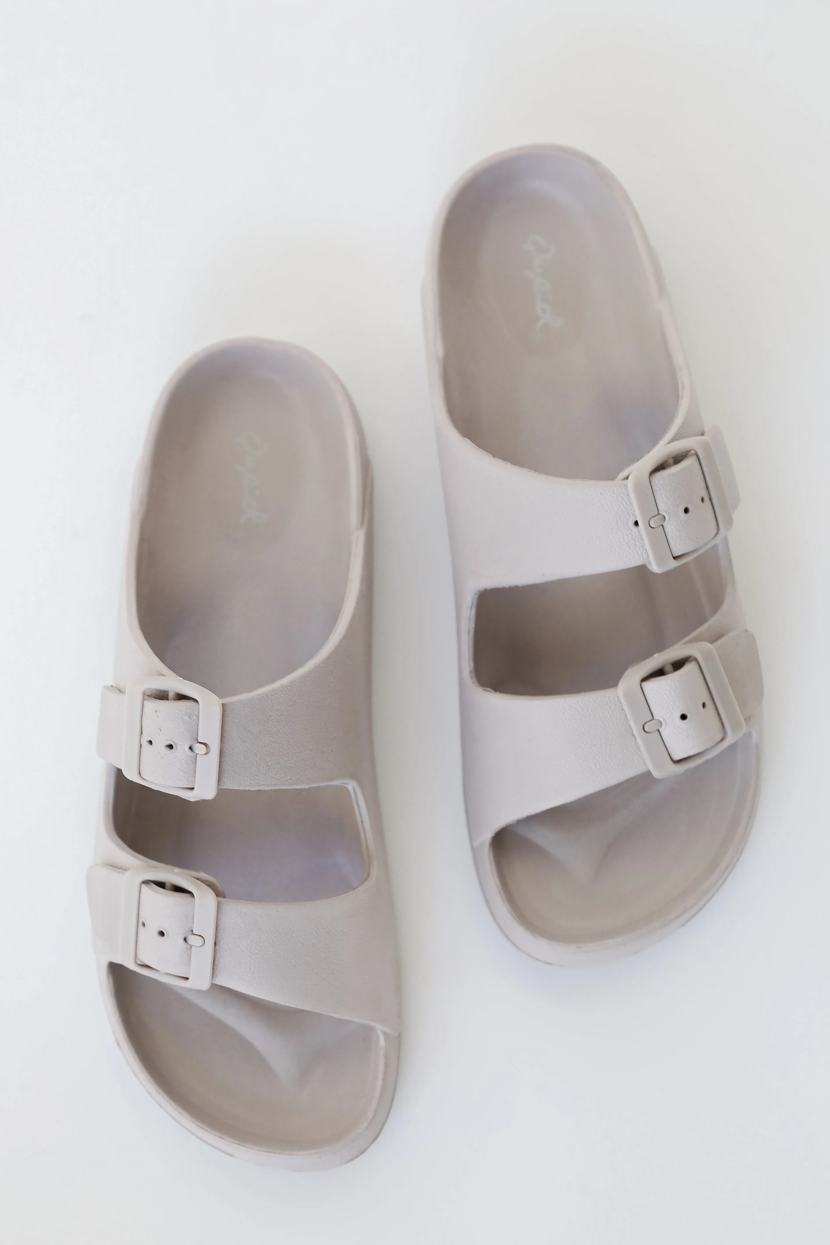 FINAL SALE - Maui Buckled Slide Sandals