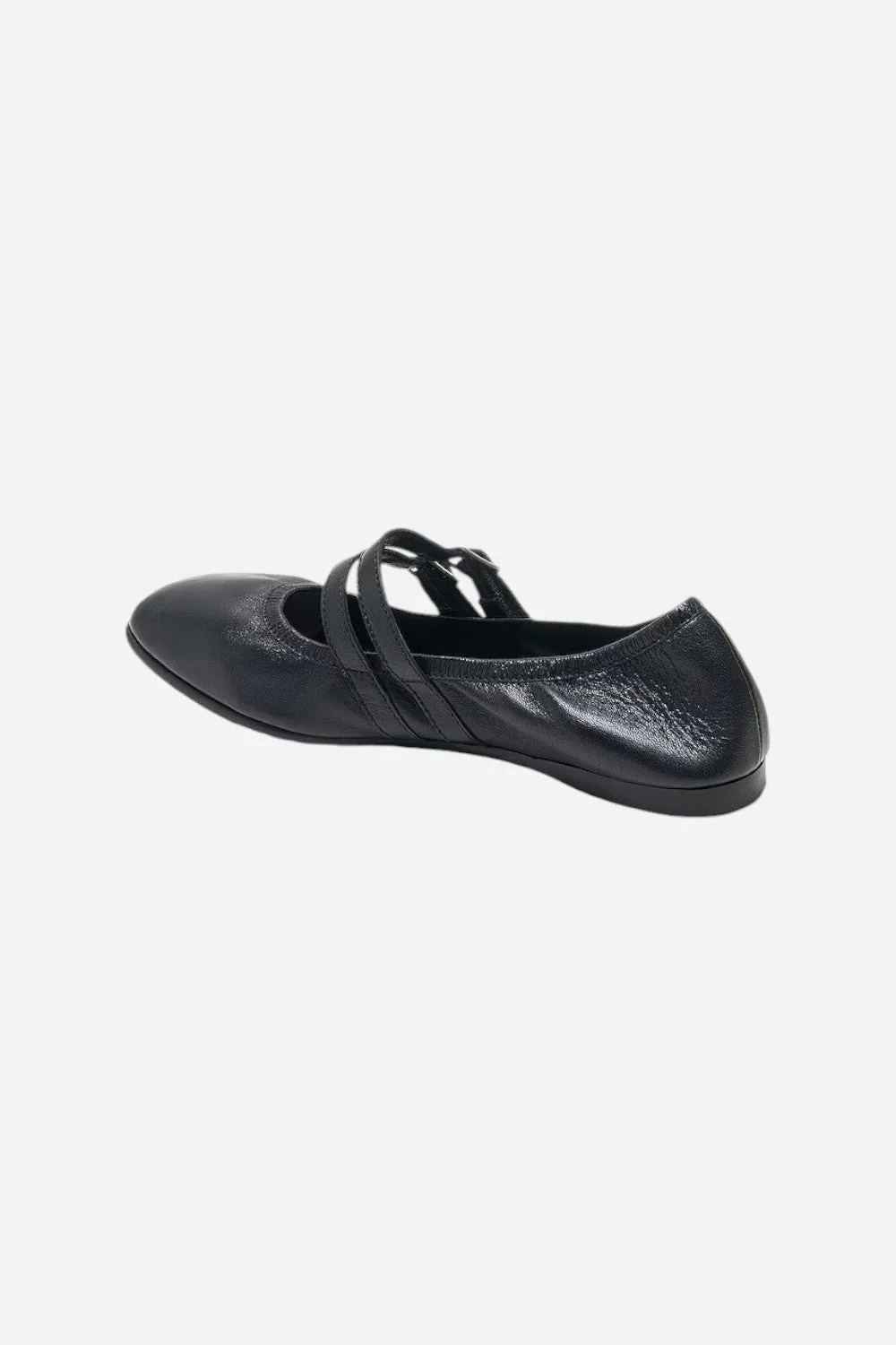 Free People Gemini Ballet Flat Black