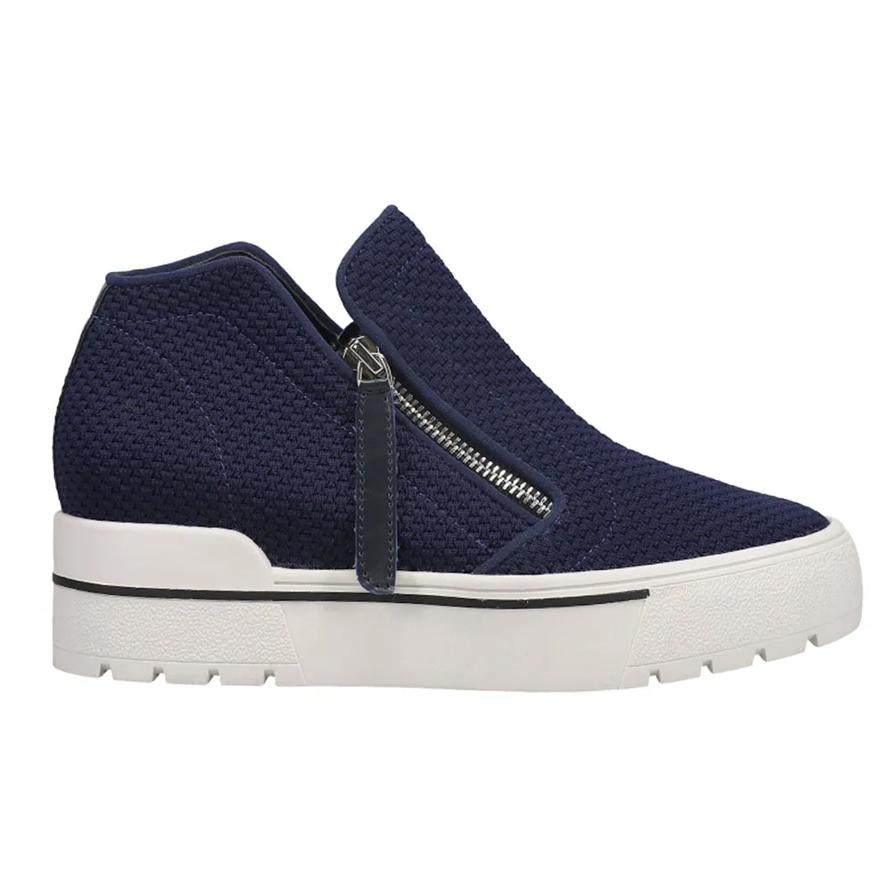 Gate Wedge High Top Sneakers