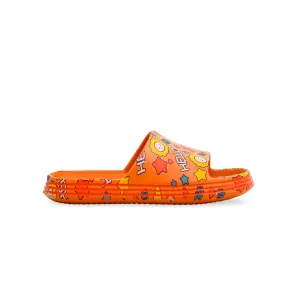 Girls Orange Casual Flip Flop KD5480