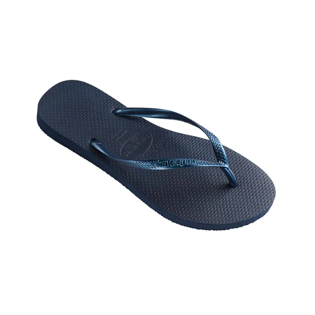 Havaianas Women's Flip Flops Slim Metallic - Navy Blue