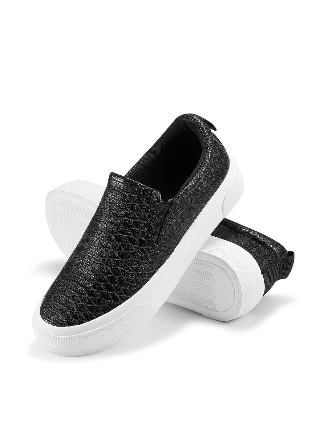 JENN ARDOR Women Classic Slip-On Sneakers