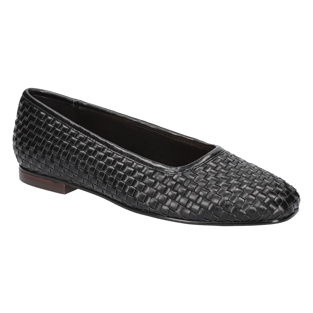 Kimiko Square Toe Slip On Flats