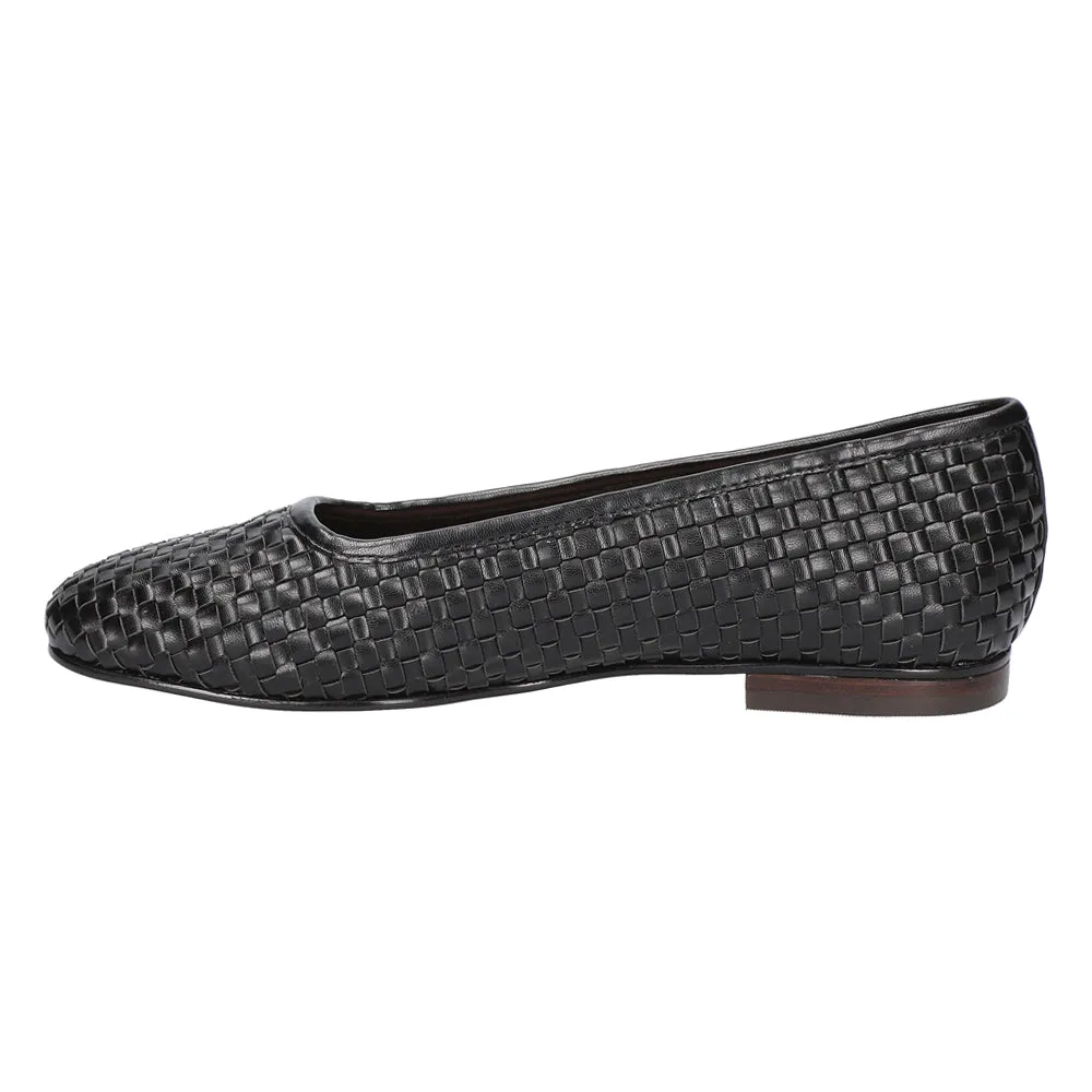 Kimiko Square Toe Slip On Flats