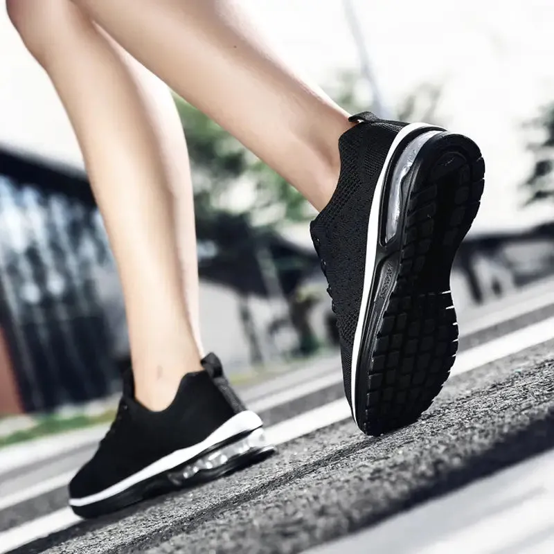 LIGHTWEIGHT WOVEN RUNNING SHOES