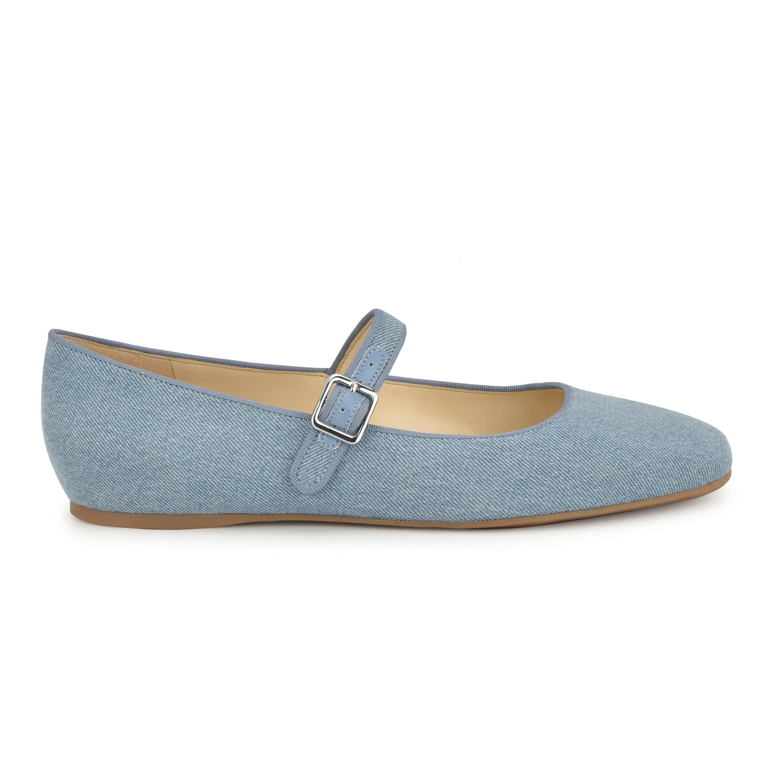 Lilow Square Toe Mary Jane Flats