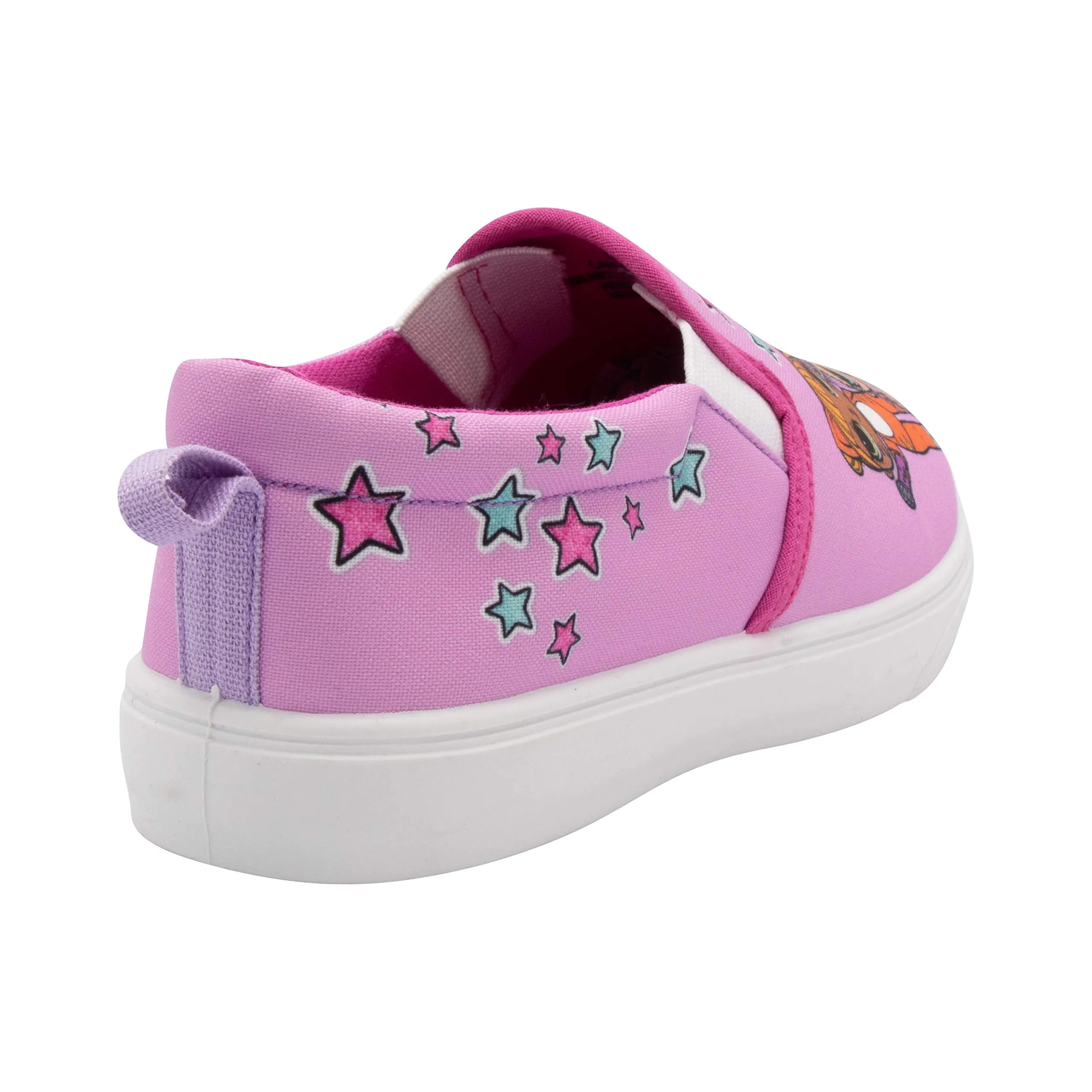 L.O.L. Surprise! Girls Slip-On Canvas Sneaker; Pink Size 11