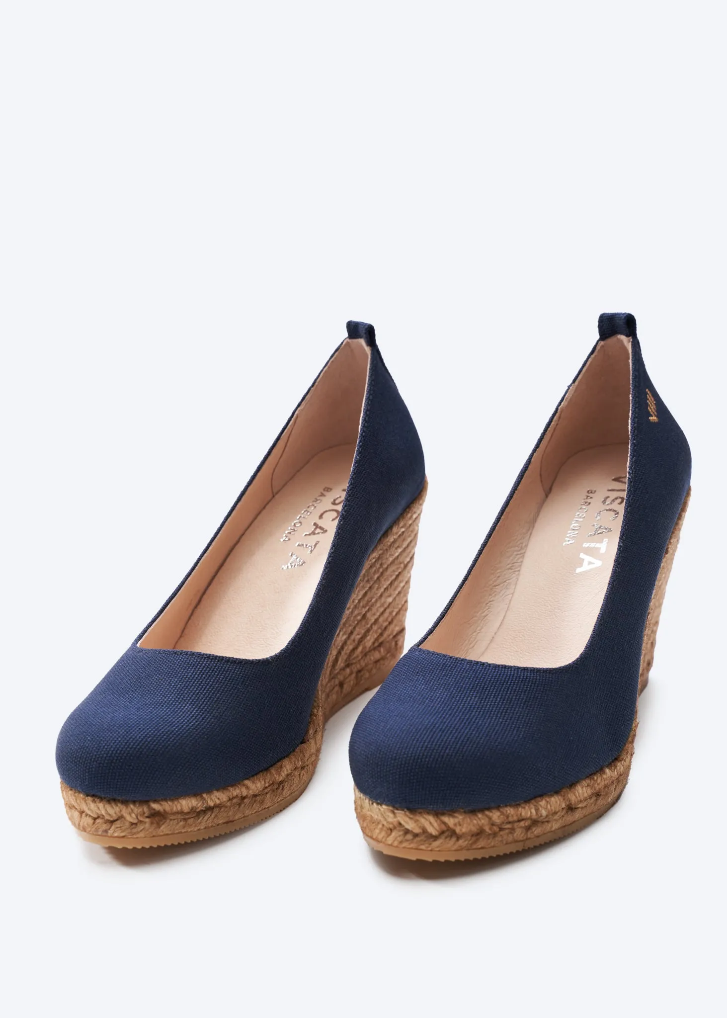 Marquesa Canvas Espadrille Wedge Pumps