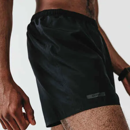 Men's running breathable shorts dry - black