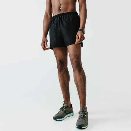 Men's running breathable shorts dry - black