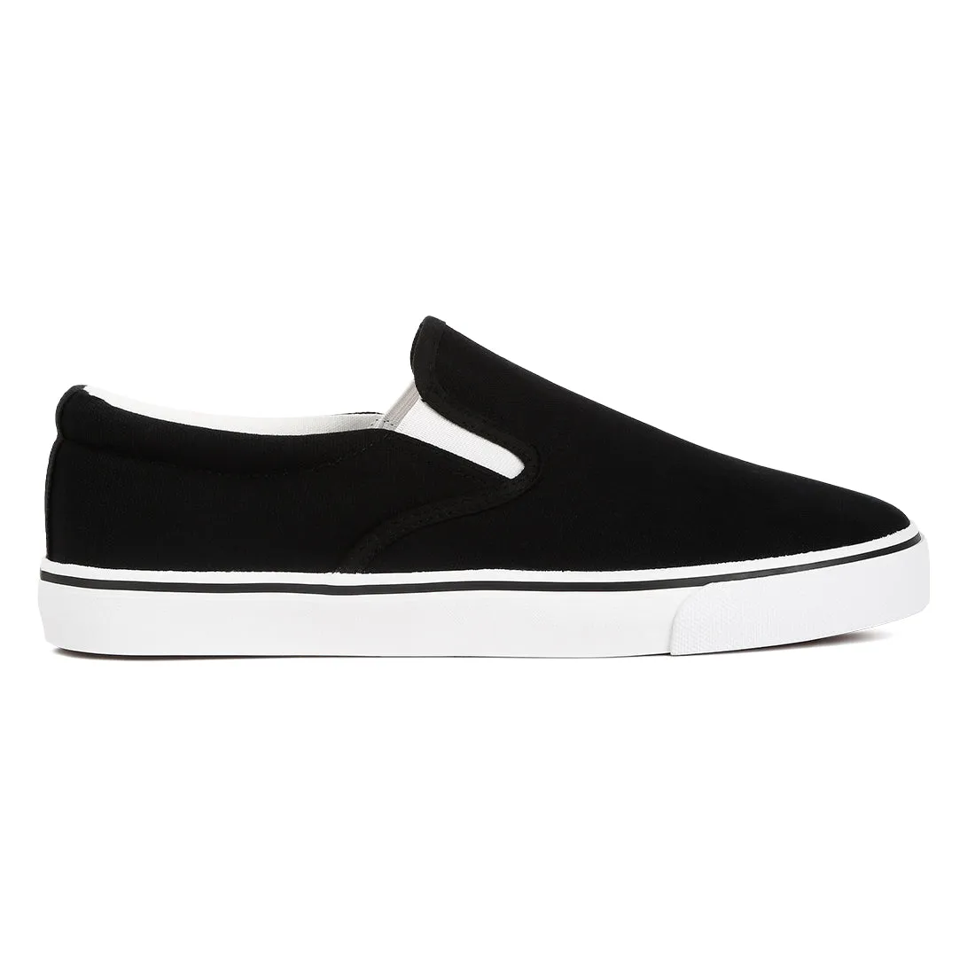 Merlin Canvas Slip On Sneakers