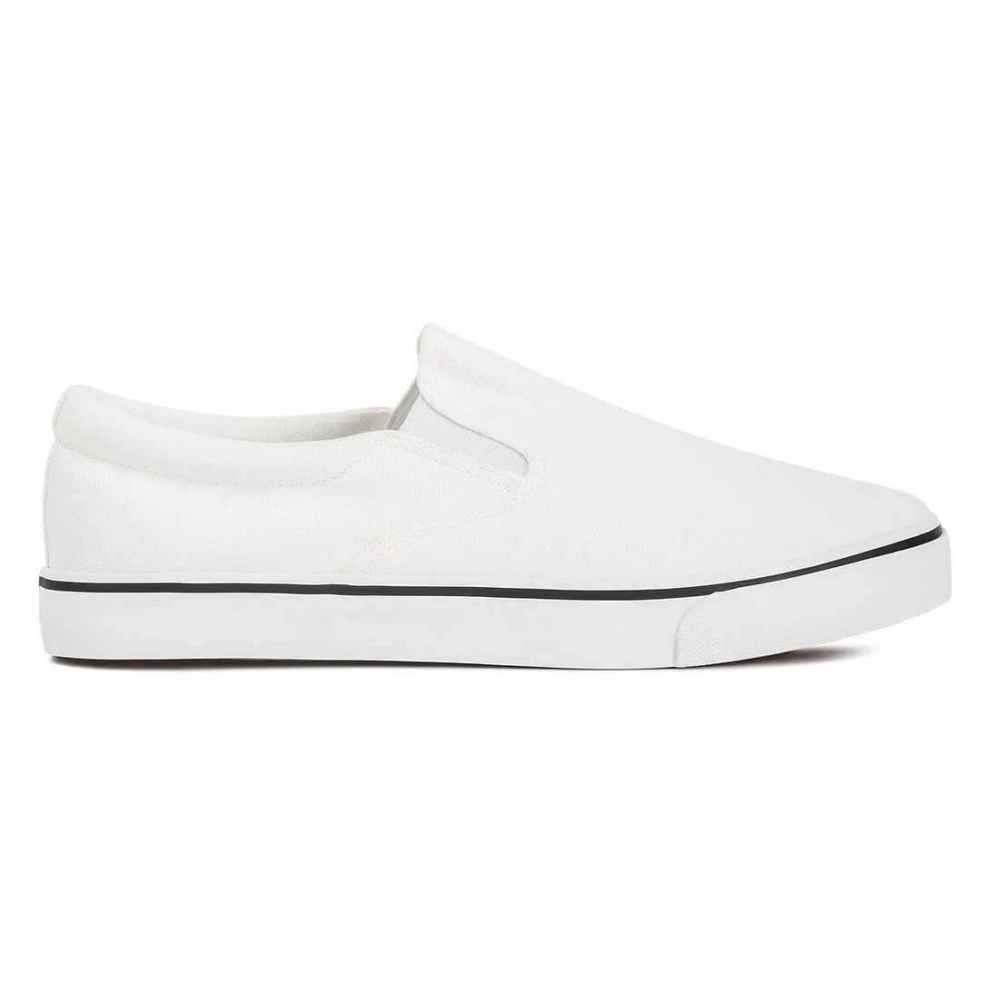 Merlin Canvas Slip On Sneakers