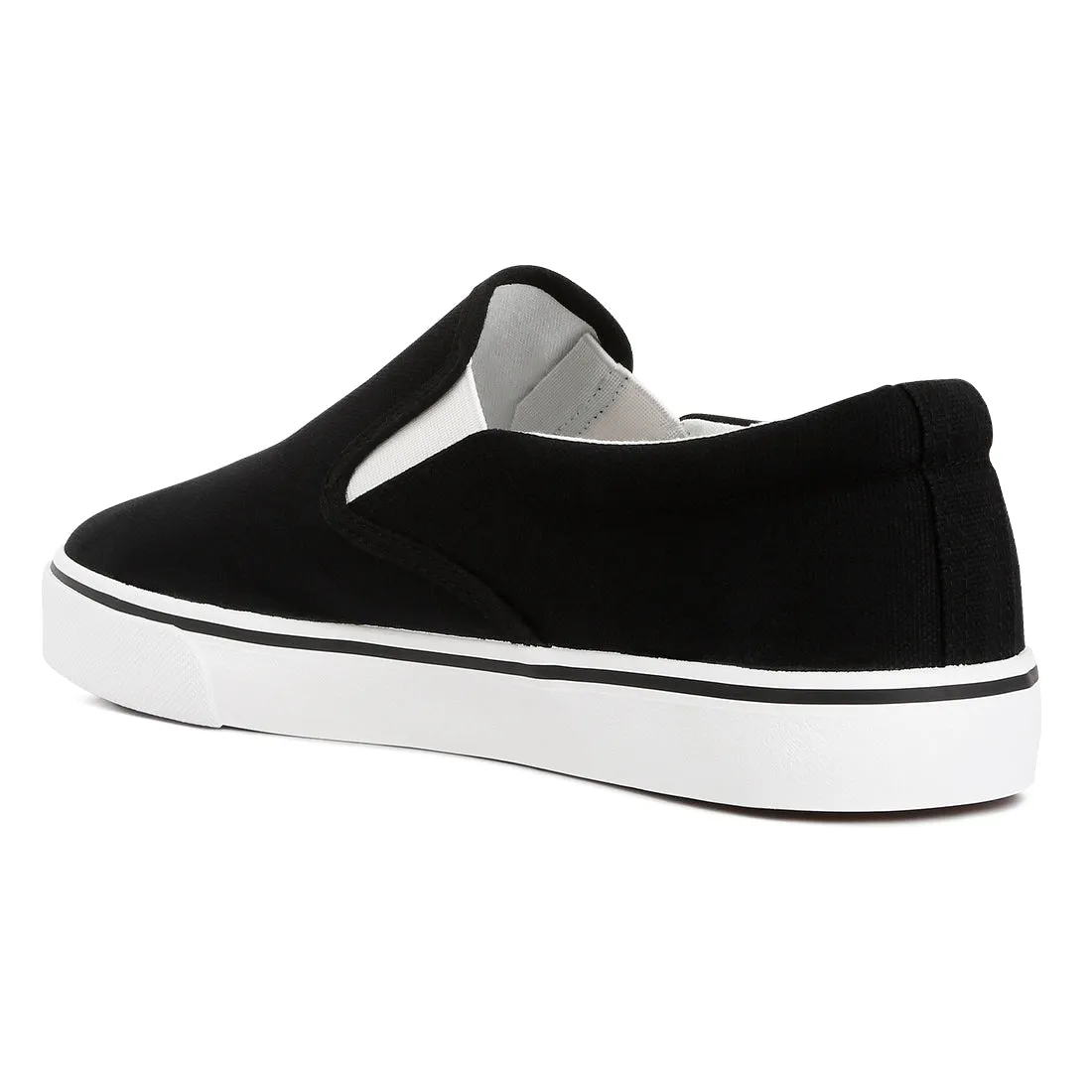 Merlin Canvas Slip On Sneakers