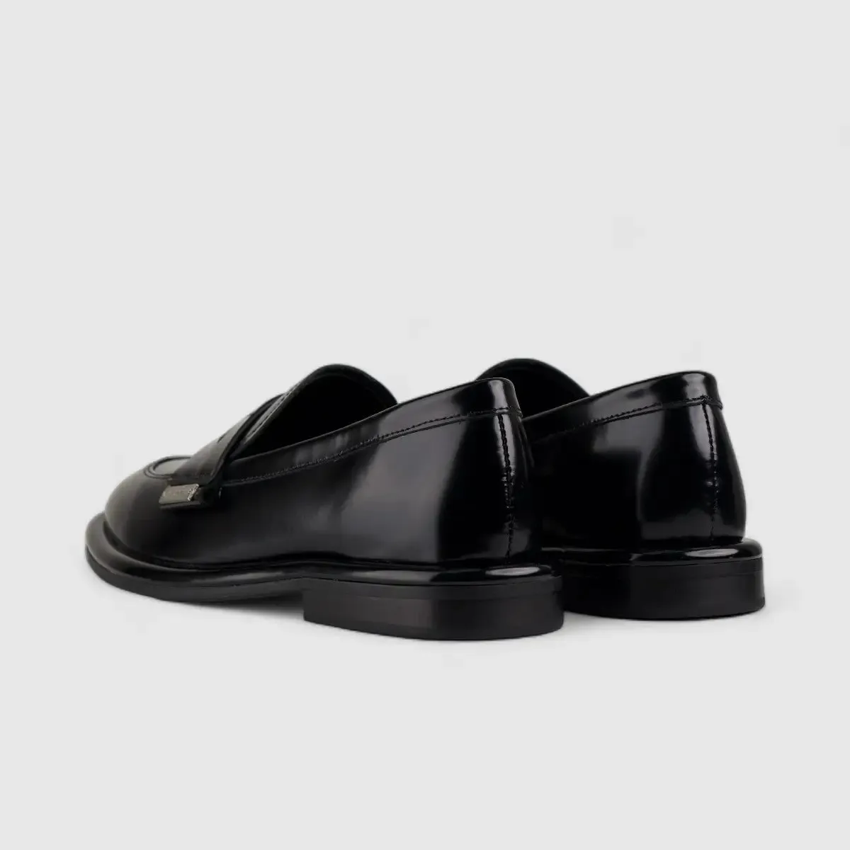 Morbido Ladies Loafers Black BIL001