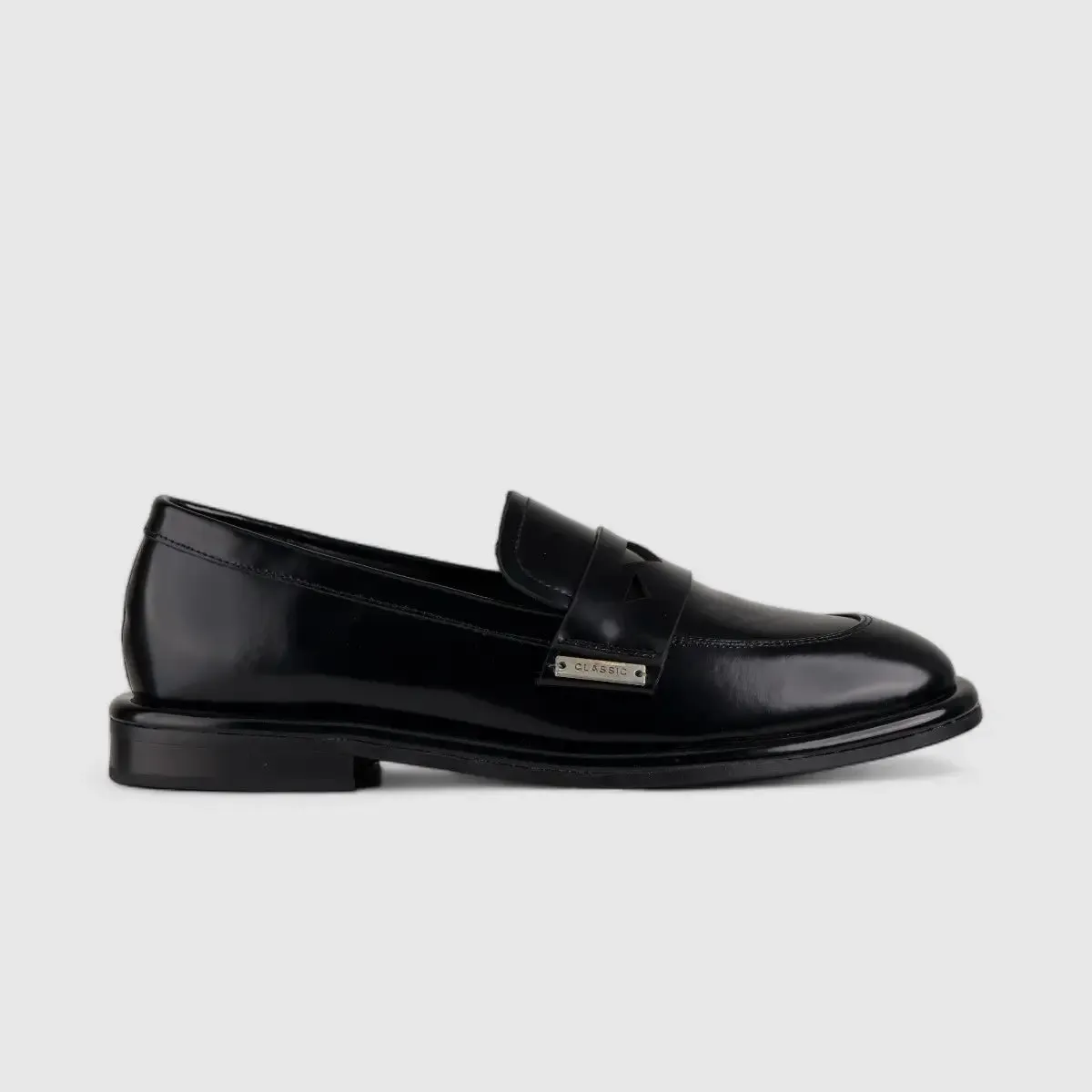 Morbido Ladies Loafers Black BIL001