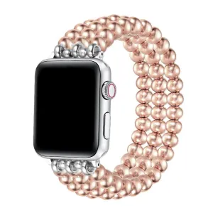 Nova Stainless Steel Beaded Band for Apple Watch