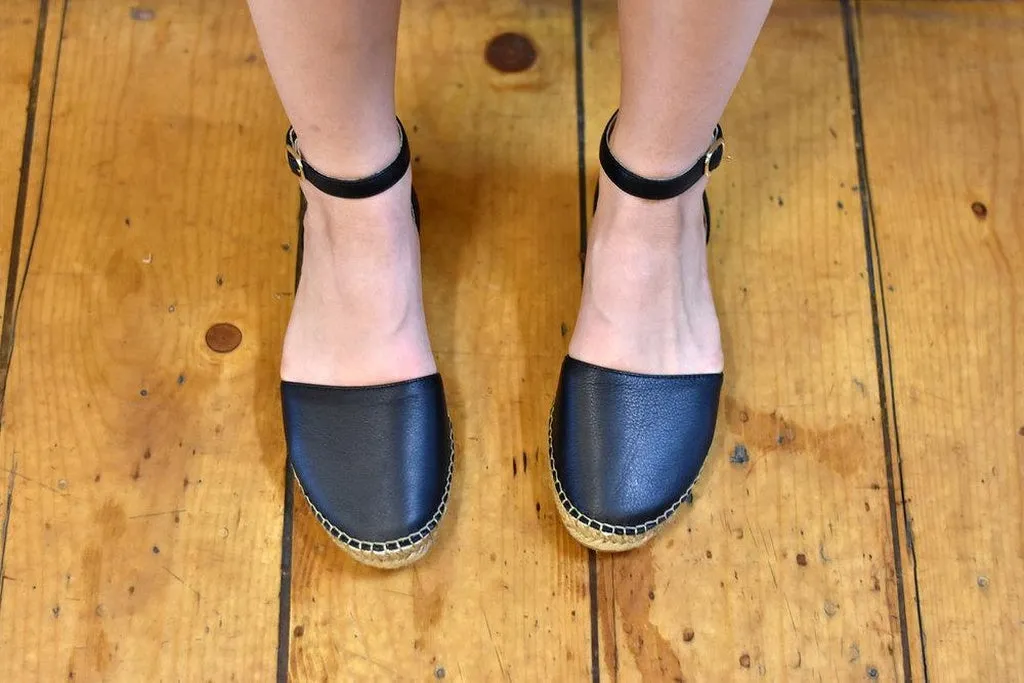 Original Classic Strip Black Espadrilles