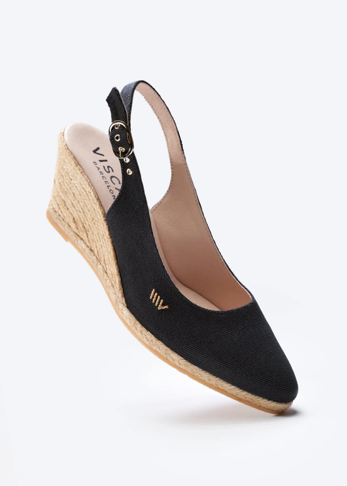 Palomera Canvas Espadrille Wedges