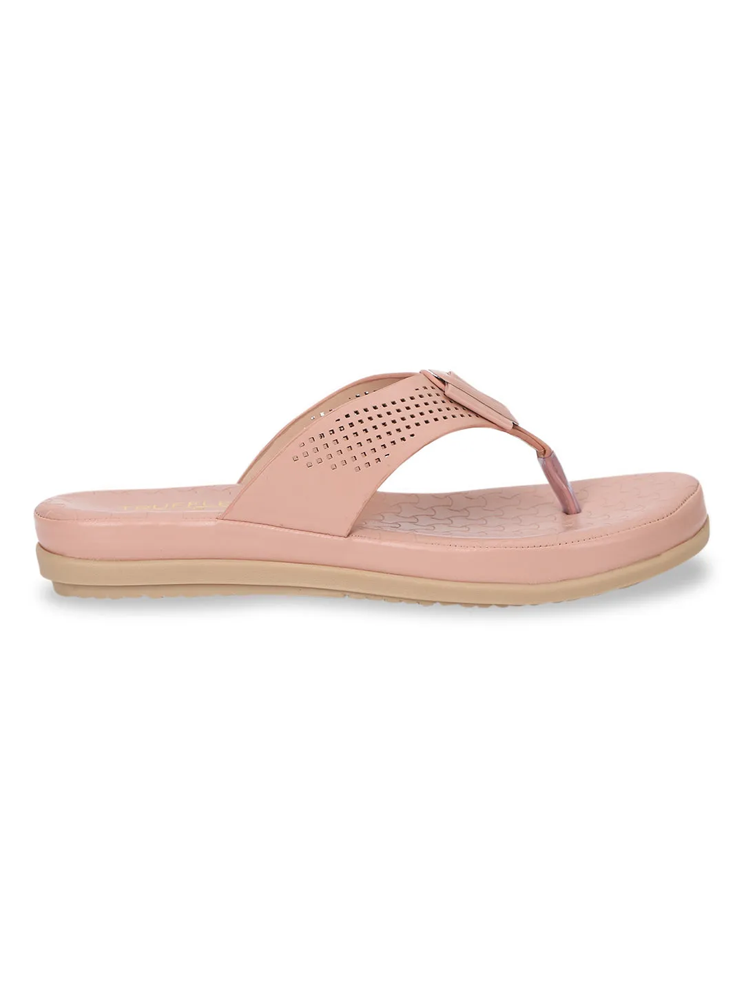 Pink PU Slip-On Flats (TC-ST-015-PNK)