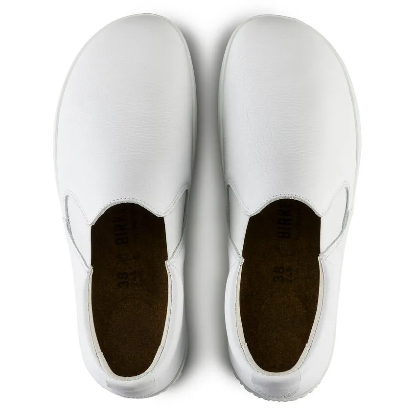 QO400 Slip On | Leather | White