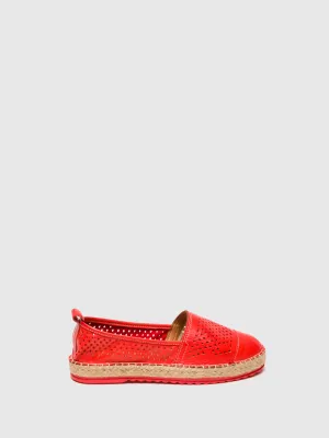 Red Classic Espadrilles