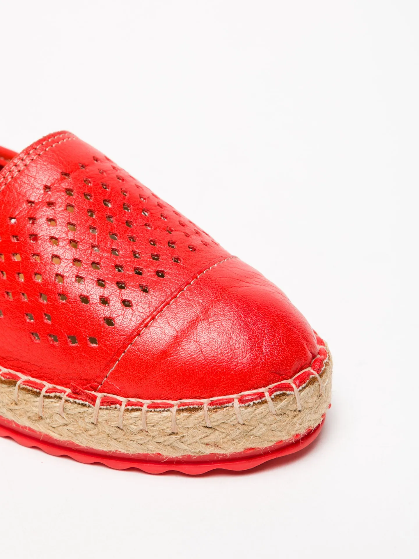 Red Classic Espadrilles