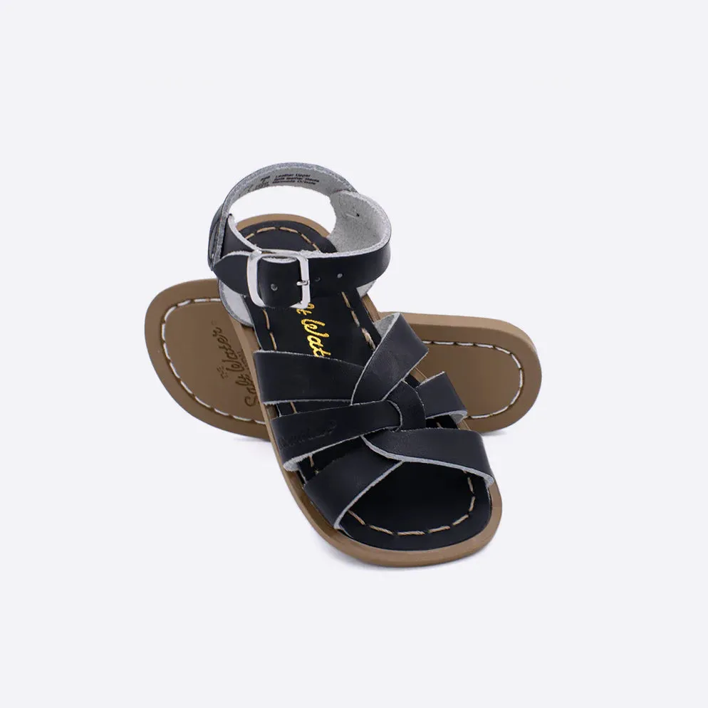 Salt Water Sandals - Black *Last Pair*