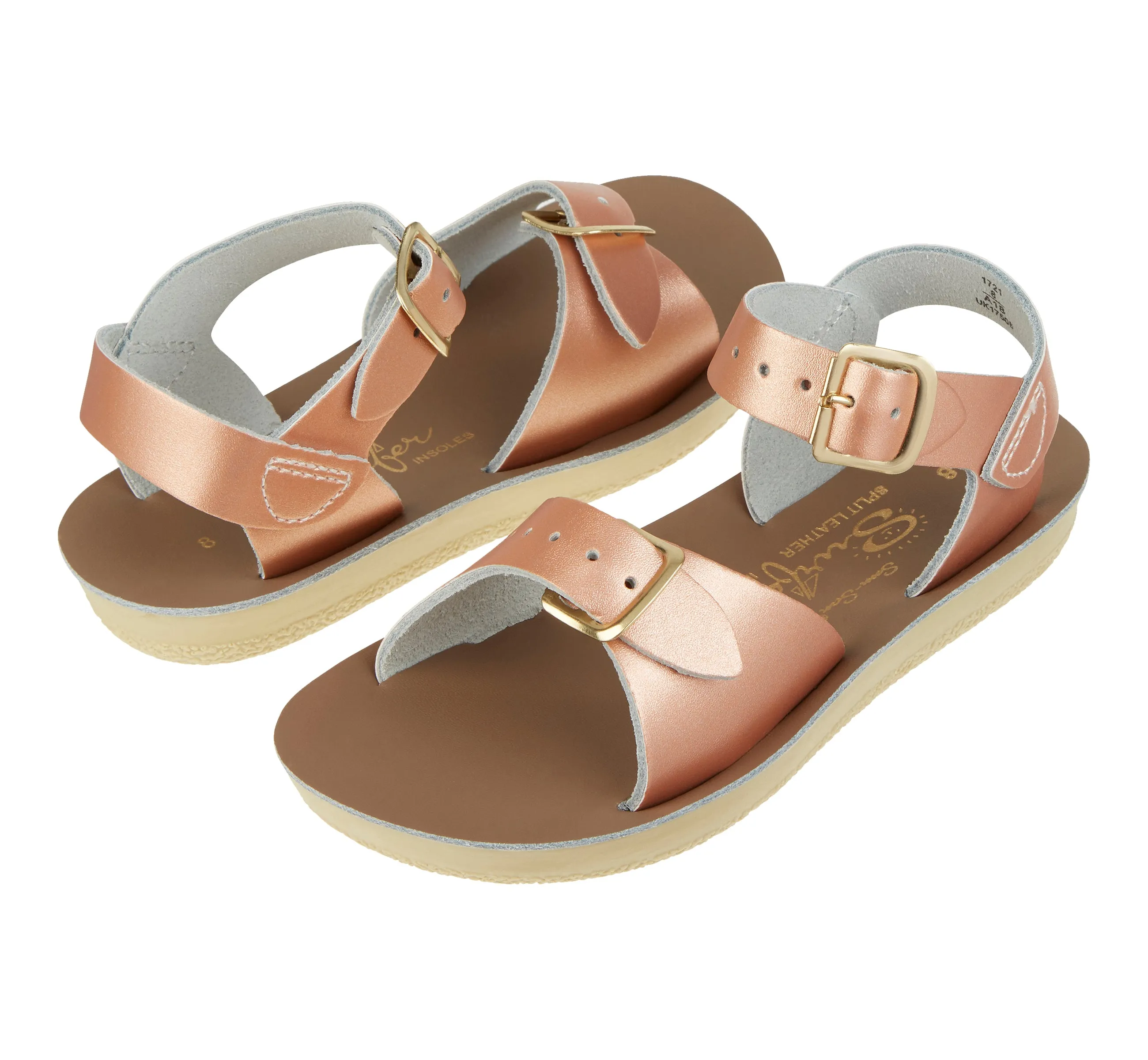 Salt-Water Surfer Girls Water-friendly Rose Gold Sandal