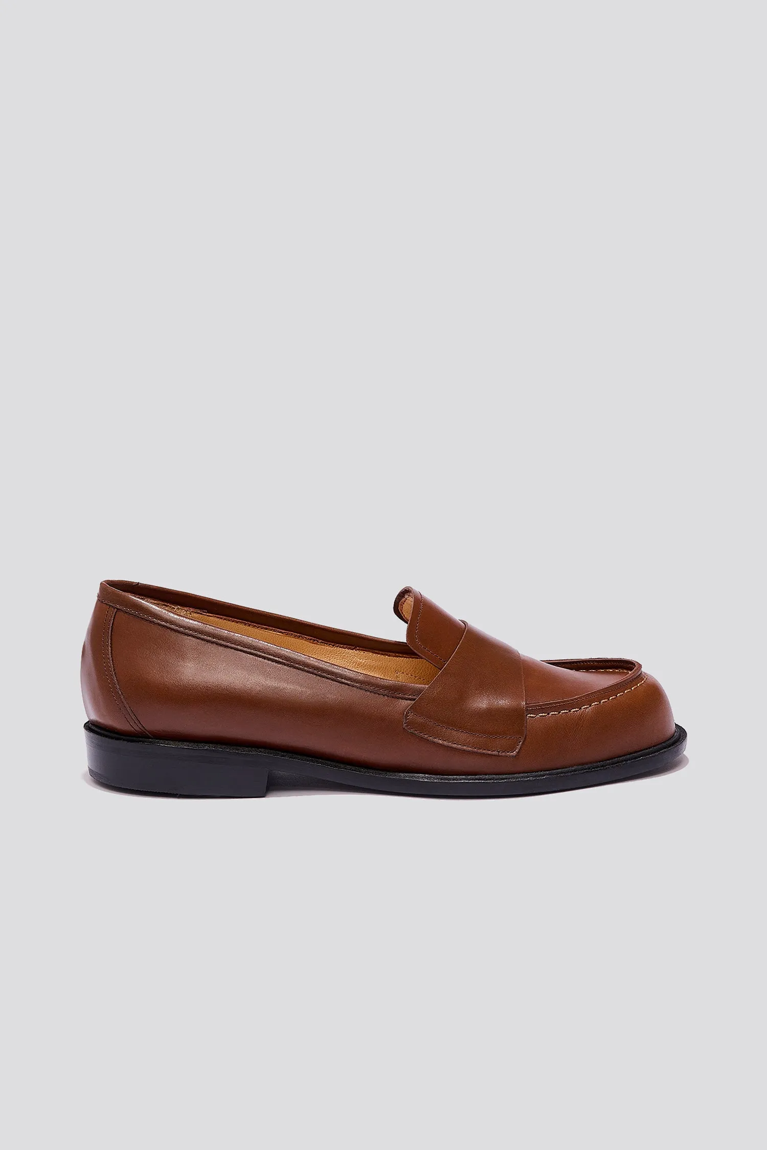 Sofia Loafer in Burnt Caramel