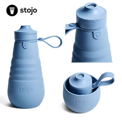 Stojo collapsible Sports Water Bottle 20oz