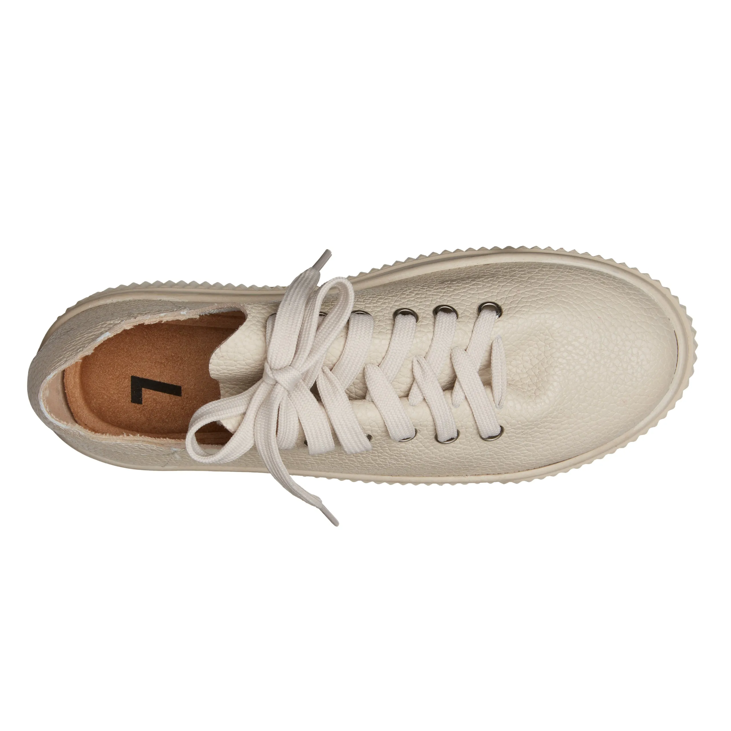 The Nude Leather Sneaker