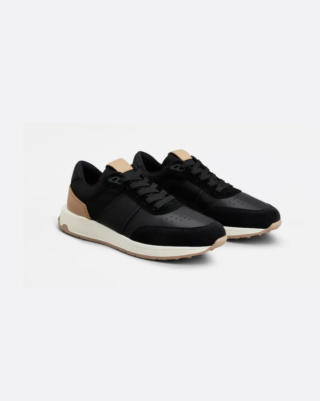 Tod's Running Leather-Trimmed Sneakers