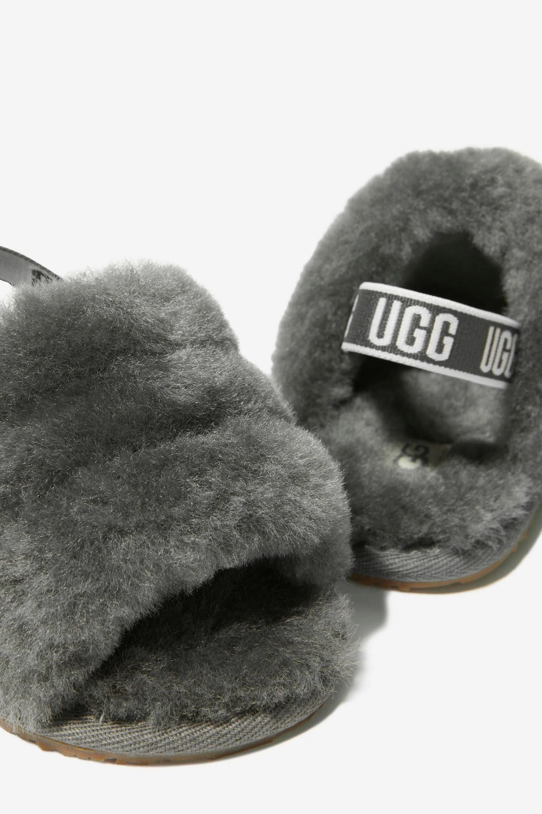 UGG Baby Fluff Yeah Slides And Blanket Gift Set