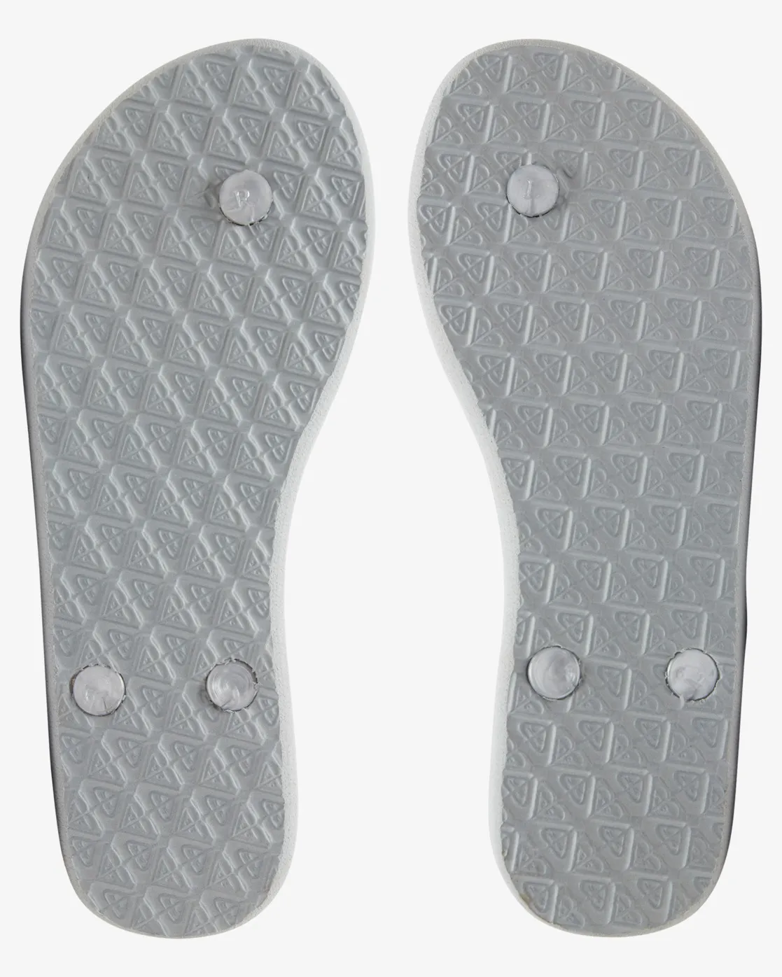 Viva IV Flip Flops in Metallic Silver